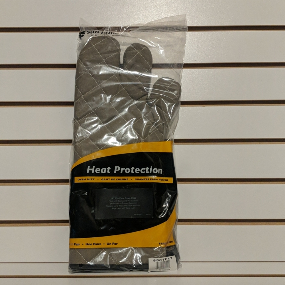 San Jamar Heat Protection Oven Mitt